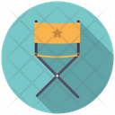Folding Chair Director Chair Movie Director Icon