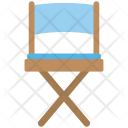 Folding Chair Furniture Icon