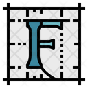 Font Letter Shapes Icon