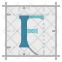 Font Letter Shapes Icon