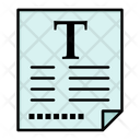 Font Letter  Icon