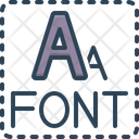 Font Size Font Type Icon