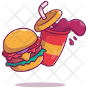 Food And Drink Burger Meal Icon