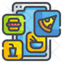 Food Application Application Delivery Icon