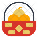 Food Basket Chinese New Year Chinese Icon