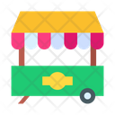 Food Cart Food Stand Food Truck Icon
