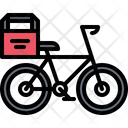 Bicycle Thermo Bag Icon