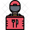 Courier Thermo Bag Icon