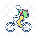 Food Delivery Person Icon