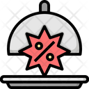 Discount Price Food Icon