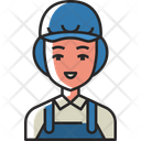 Food Factory Worker Factory Worker Food Icon