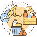 Food Loss And Waste Icon