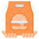 Food Package Delivery Package Icon