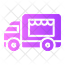 Food Truck Coffee Truck Delivery Truck Icon
