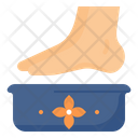 Foot Spa Relaxing Icon