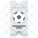 Football Match Ticket Icon