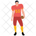 Football Player Team Player Football Game Icon