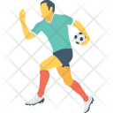 Football Player Sportsman Icon