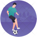 Football Playing Icon