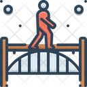 Footbridge Walking Bridge Icon