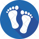 Footprints Footsteps Footmarks Icon