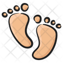 Footprints Foot Marks Footsteps Icon