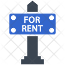 Rent Sign For Rent Icon