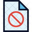 Forbidden File Icon