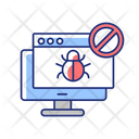 Forbidden Website Forbidden Virus Icon