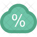 Forecast Percent Percentage Icon