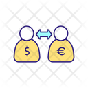 Foreign Currency Exchange Icon