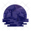 Forest Camping Icon