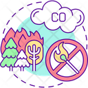 Forest Fires Reduction Icon
