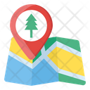Forest Location Icon