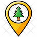 Forest Location Icon