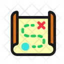 Forest Map Icon