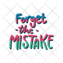 Forget The Mistake Icon