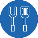 Fork Kitchen Knife Icon