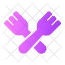 Fork Icon - Download in Gradient Style