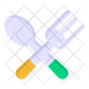 Fork And Spoon Cutlery Tableware Icon