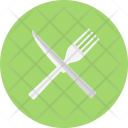 Fork Knife Crossed Icon