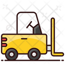 Fork Lift Delivery Lifter Forklift Truck Icon