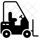 Delivery Lifter Fork Lift Forklift Truck Icon