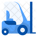 Forklift Cargo Manufacturing Icon