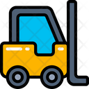 Forklift Warehouse Logistics Icon