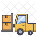 Forklift Industry Truck Icon