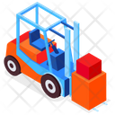 Forklift Warehouse Loader Icon