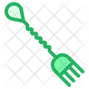 Forks Tipped Spoon Icon