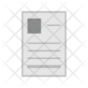 Form Biodata Data Icon