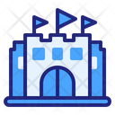 Fortress Castle Palace Icon